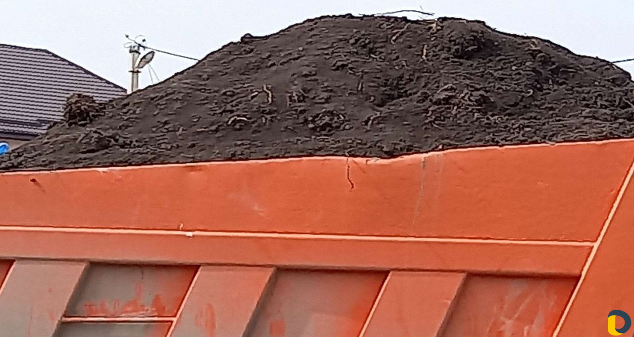 Чернозем,Засыпка,Песок, гравий