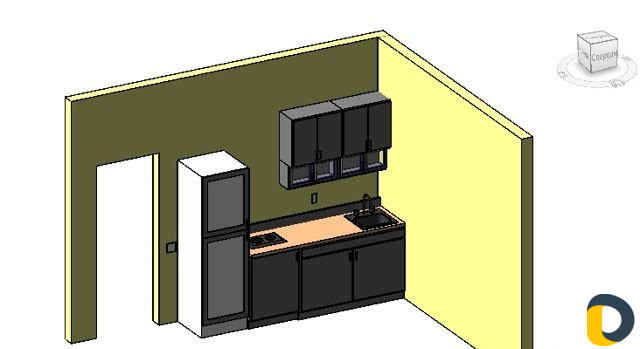 Чертеж плана помещения