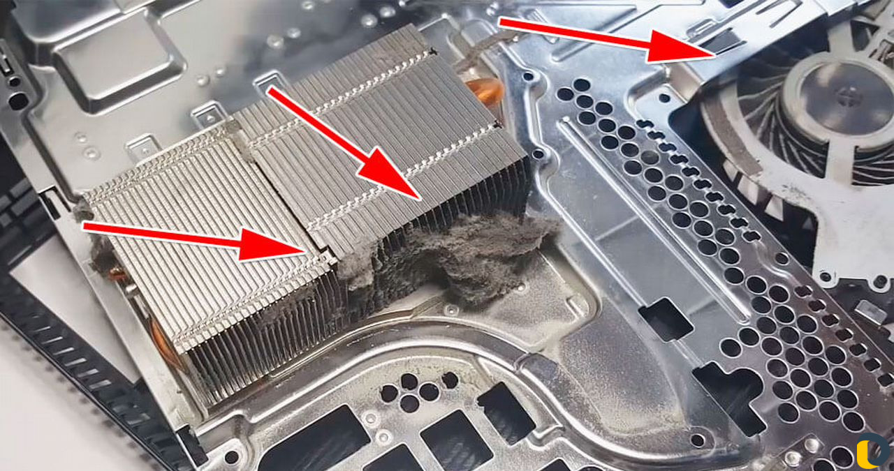 Чистка и Замена термопасты PS4