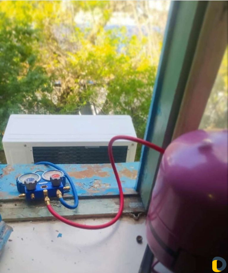 Чистка И заправка сплит-системы