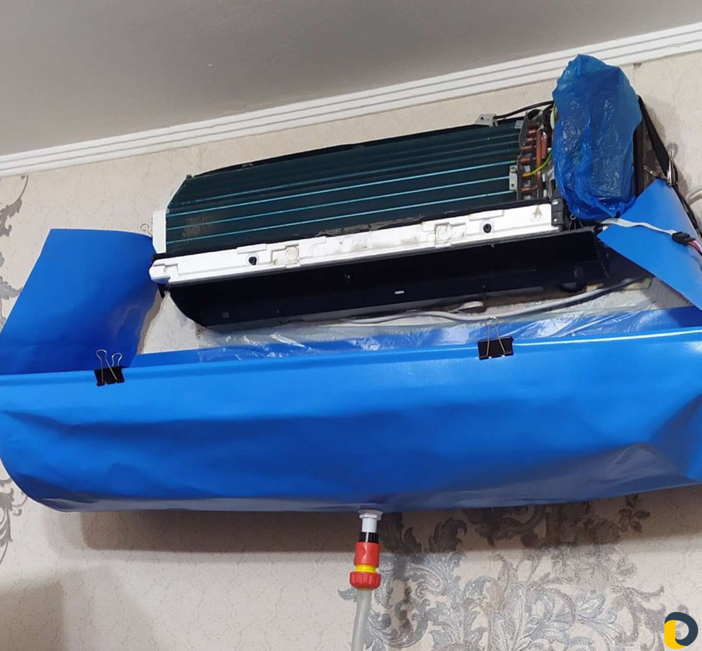 Чистка кондиционера антибактериальная обработка