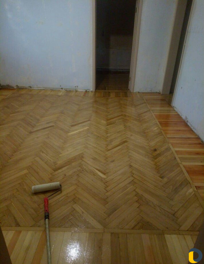 Циклевка, шлифовка паркета. Ламинат