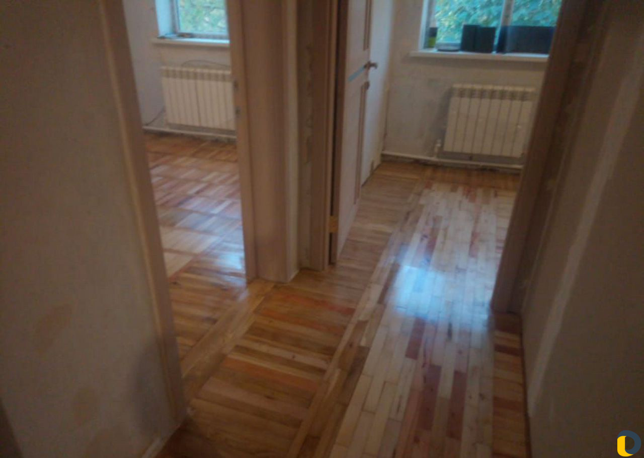 Циклевка, шлифовка паркета. Ламинат