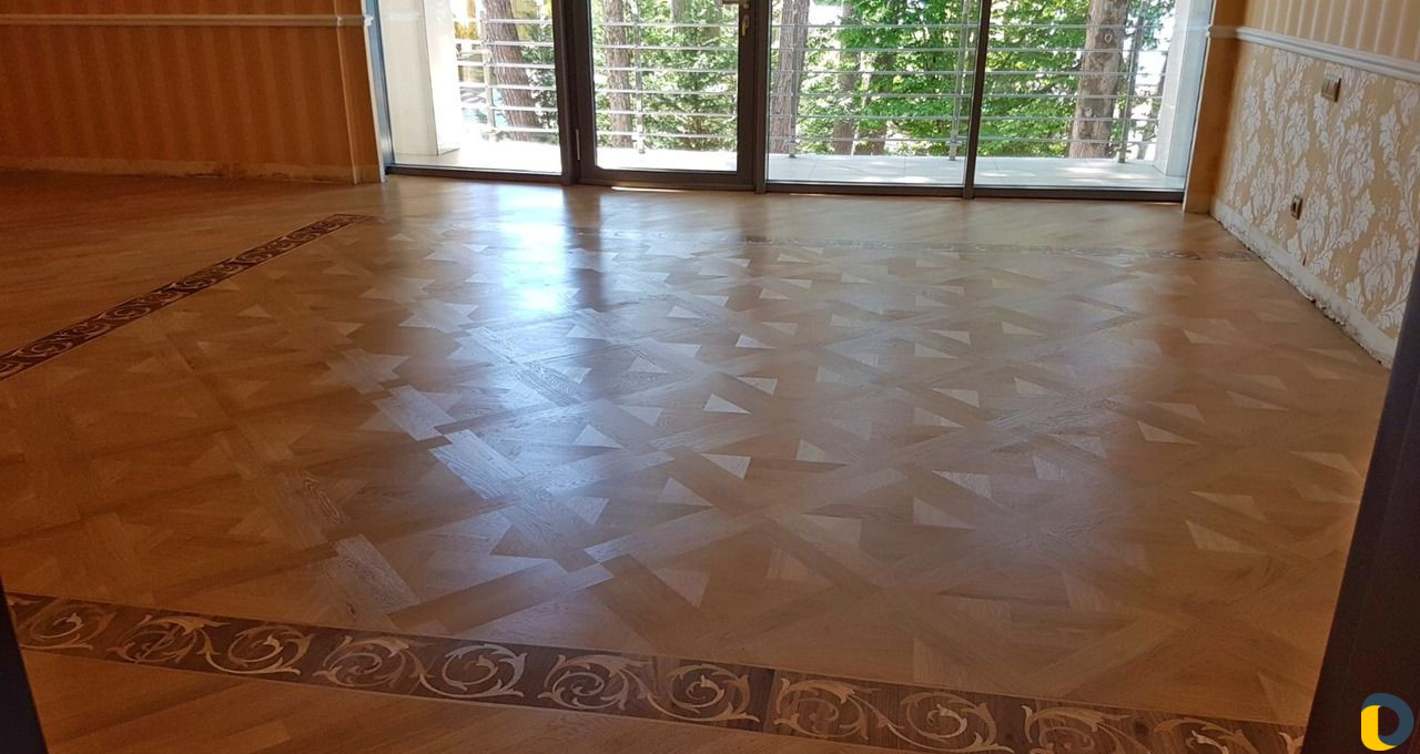 Циклевка, шлифовка, укладка паркета