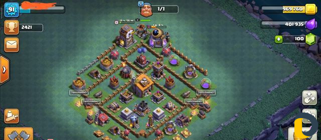 Clash of clans 9 th (тренер)