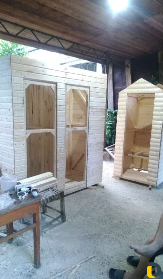 Дачный туалет душевые кабины, будки для собак