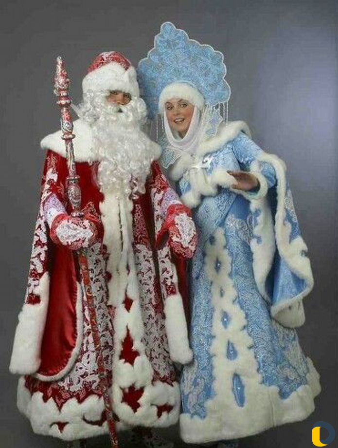 Дед Мороз и Снегурочка
