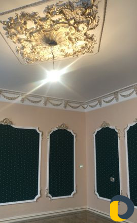 Декор золотом и серебром