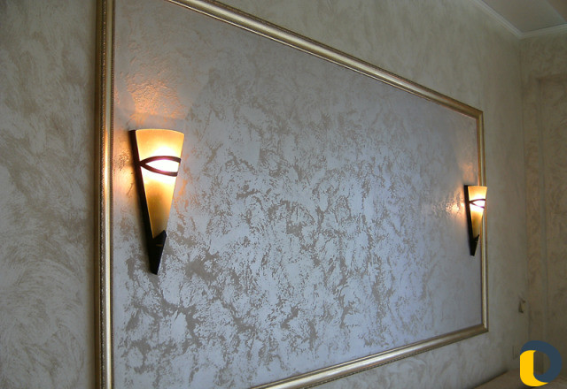 Дeкоративная штукатурка шпаклевка покраска