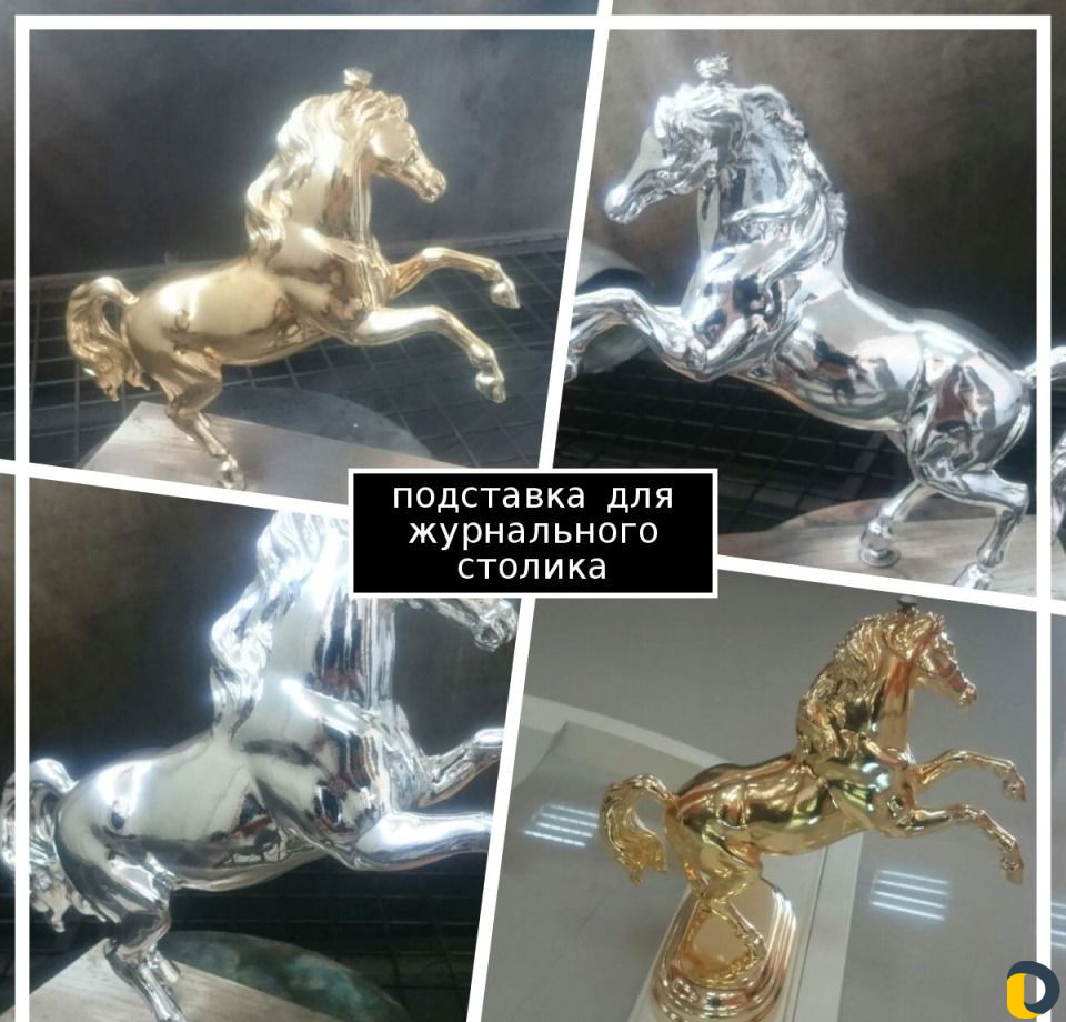Декоративное хромирование, золочение
