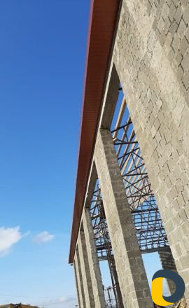 Делаем крыши болших здании