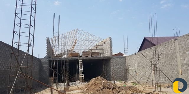 Делаем крыши болших здании