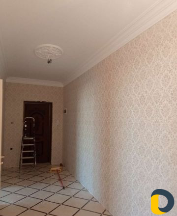 Делаем шпаклевку,обои,лепку