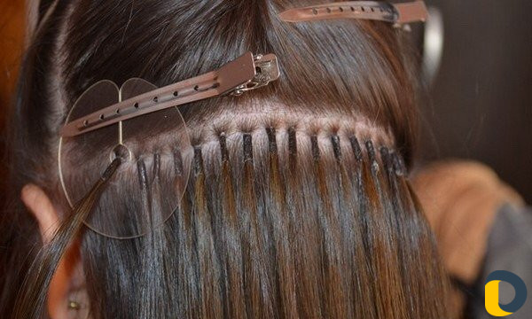 Делаю Наращивание волос только на капсулах