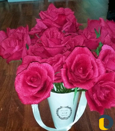 Делаю розы на заказ