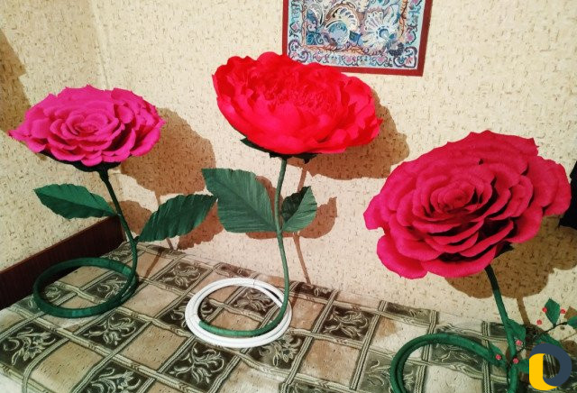 Делаю розы на заказ