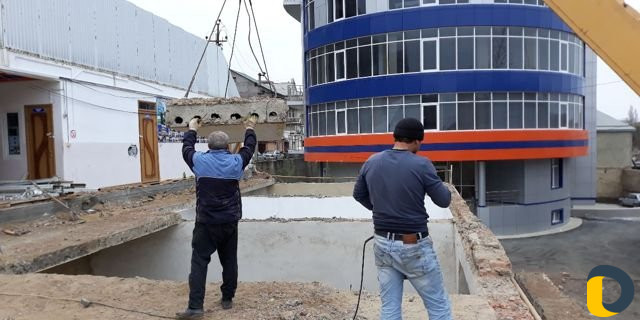 Демонтаж Плиточных зданий