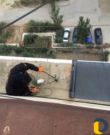 Демонтаж плоской кровли