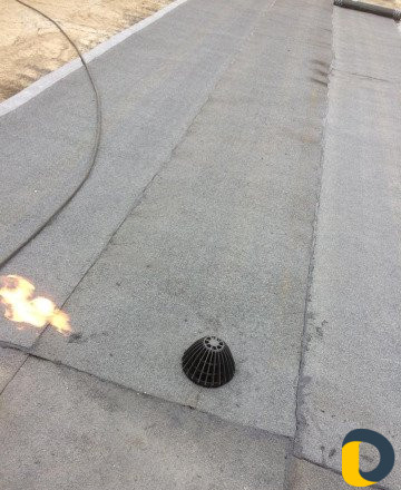 Демонтаж плоской кровли