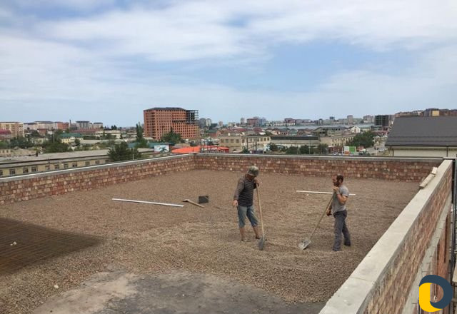 Демонтаж плоской кровли