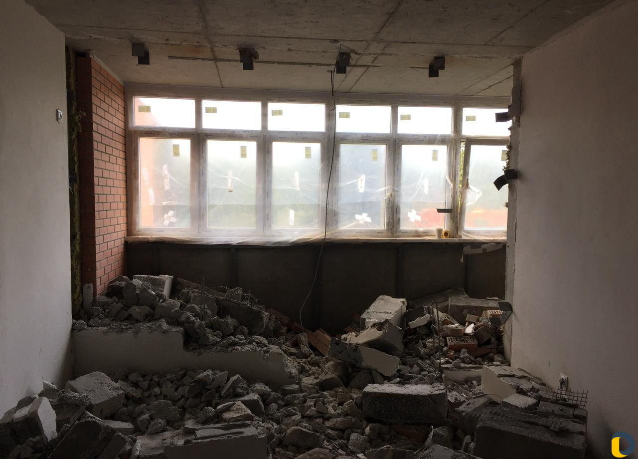 Демонтаж. Снос стен и перегородок