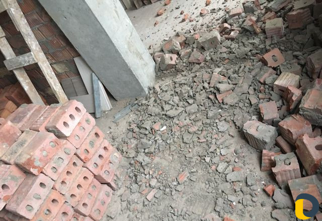 Демонтаж стен,бетонных перегородок