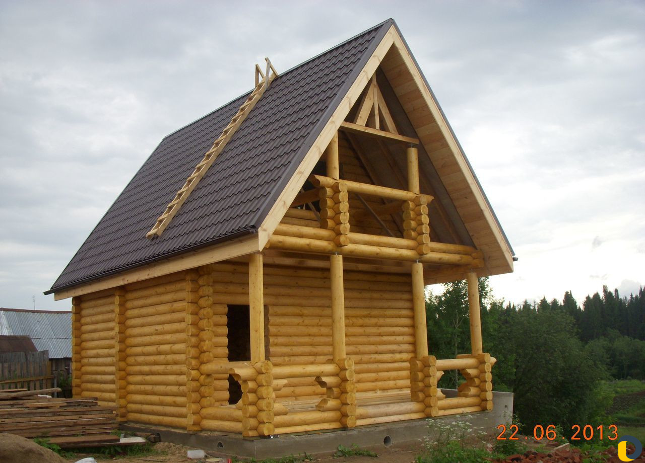 Деревянные бани/ срубы/ беседки