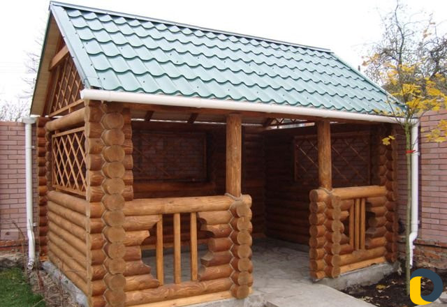Деревянные бани/ срубы/ беседки