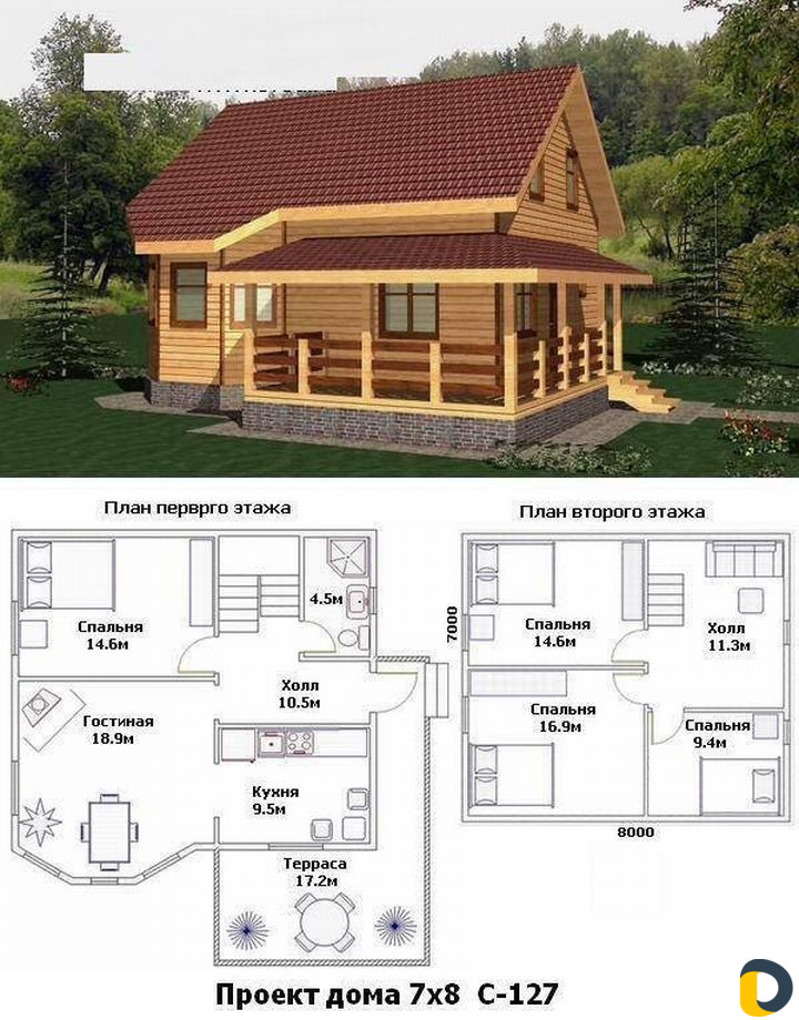 Деревянные дома