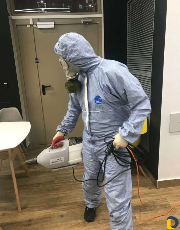 Дезинфекция, уничтожение всех видов насекомых