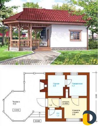 Дом 120 м² на участке 4 сот