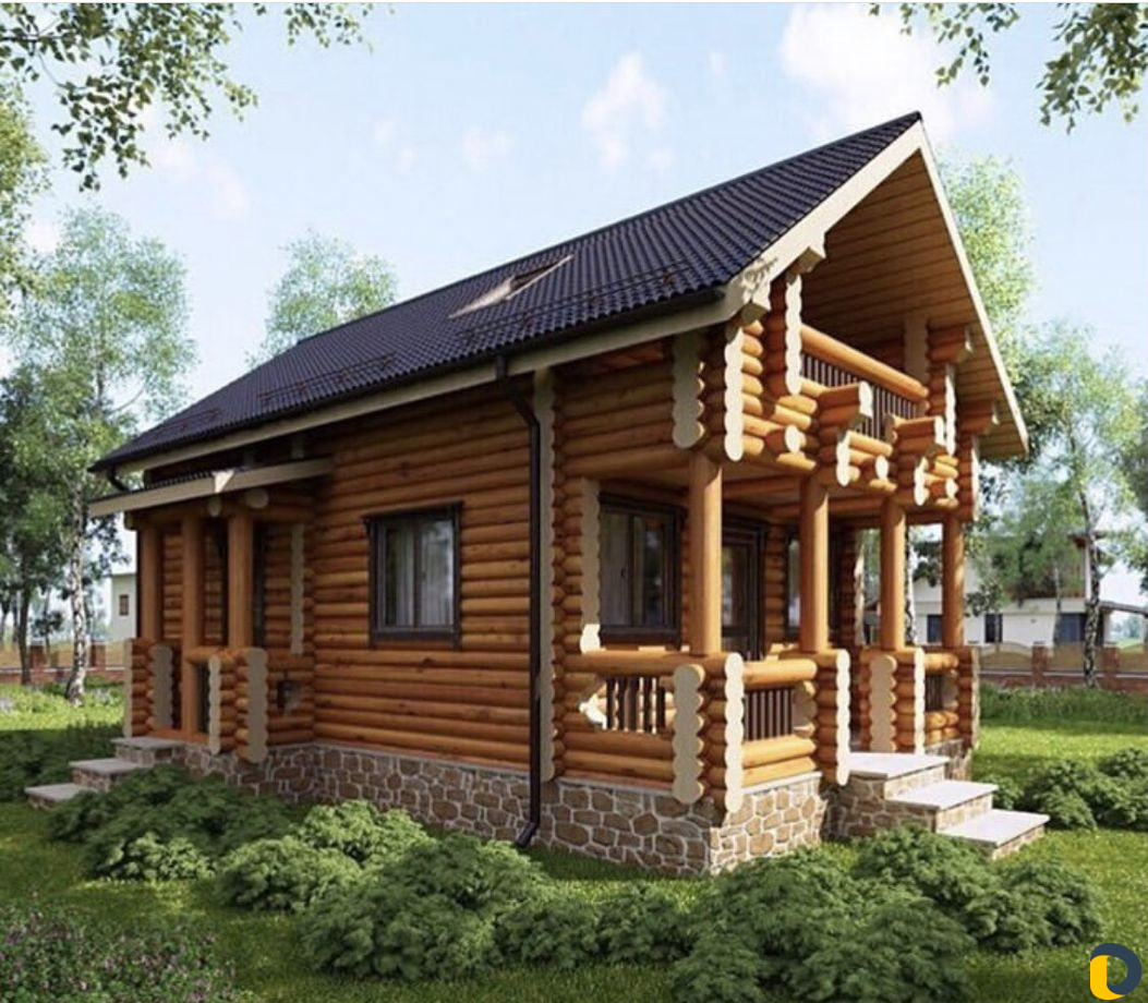 Дома из срубов