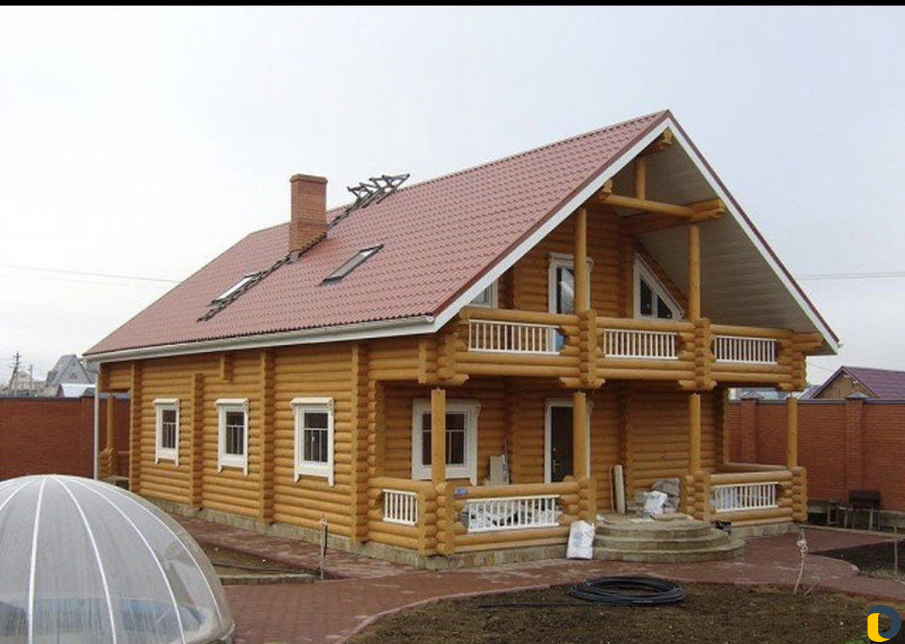Дома из срубов