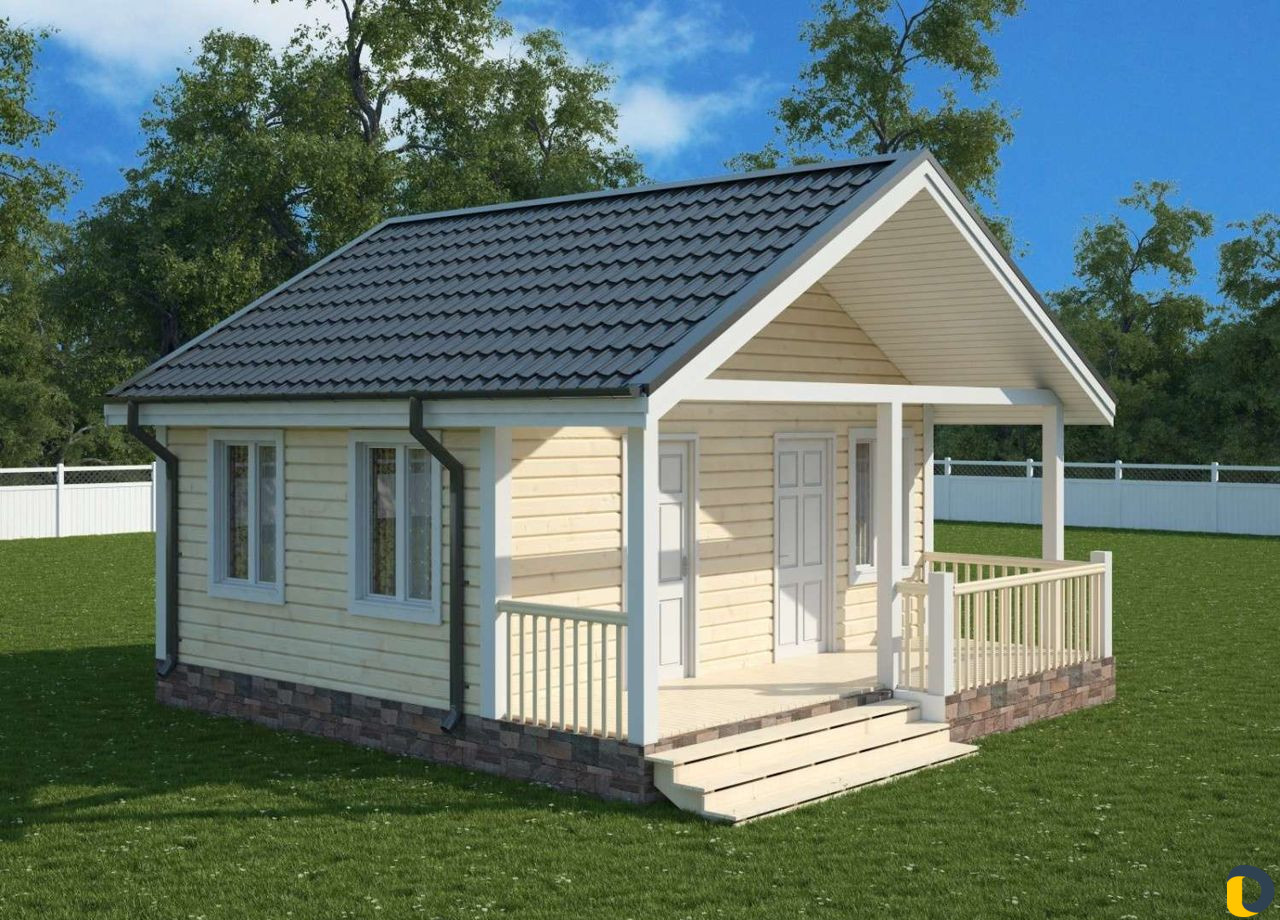 Дома из термобруса