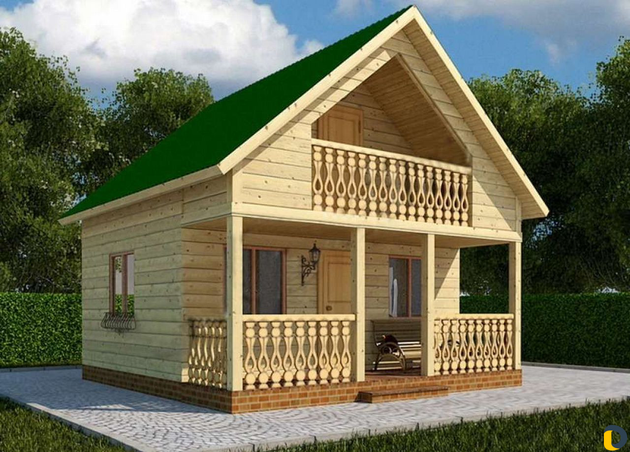 Дома из термобруса