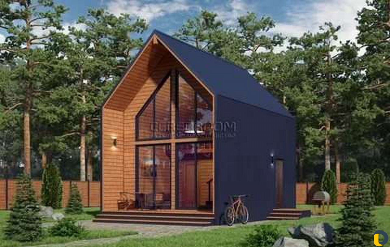 Дома из термобруса