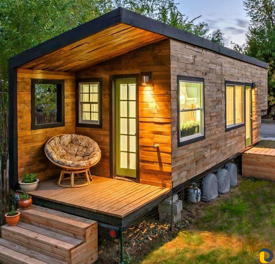 Дома из термобруса