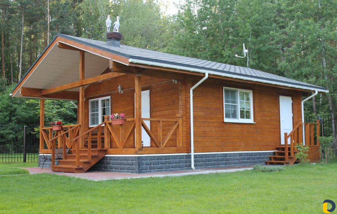 Дома из термобруса