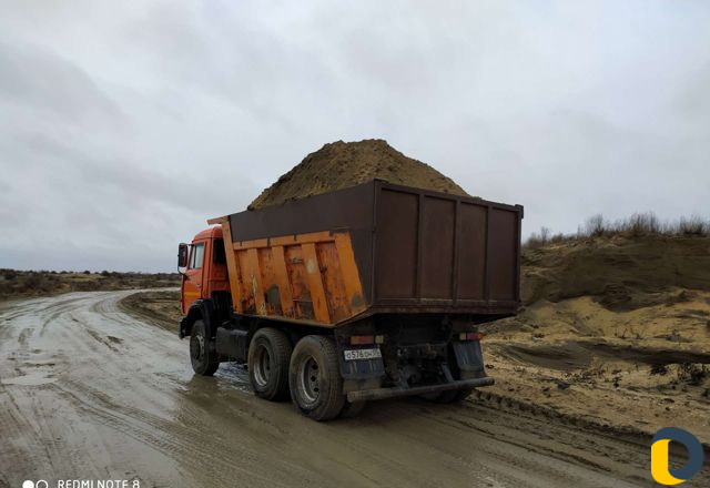 Доставка песка щебня грунта