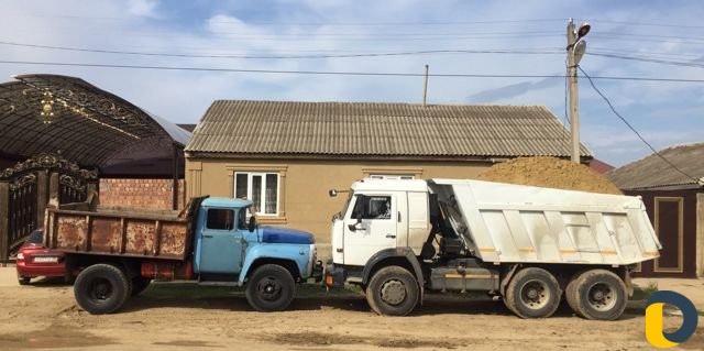 Доставка песок, щебень и.т.д