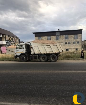 Доставка песок, щебень