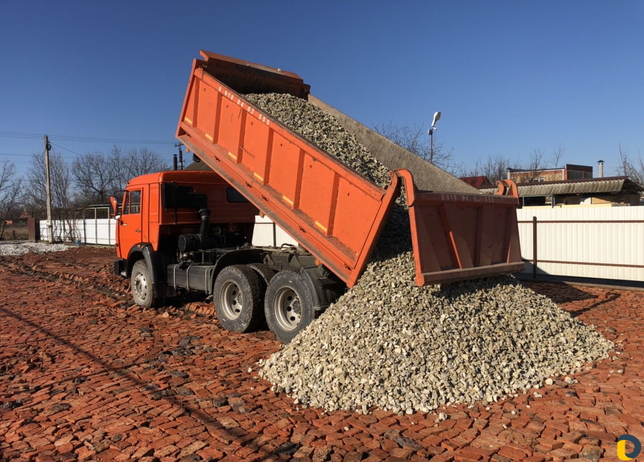 Доставка щебень отсев