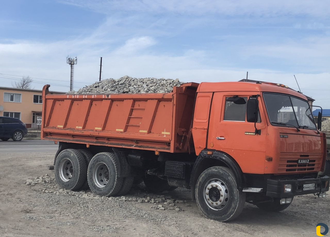 Доставка щебень отсев