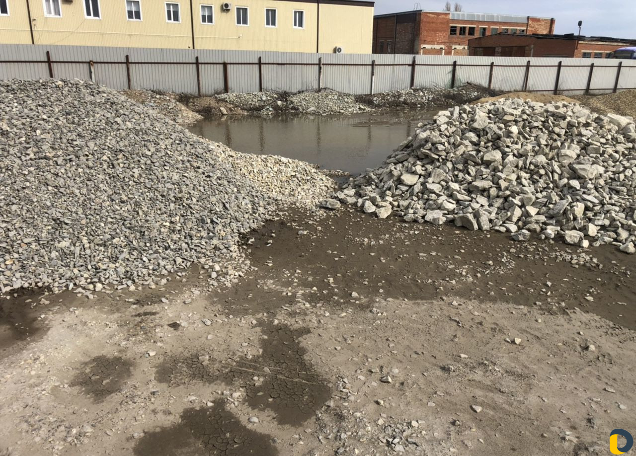 Доставка щебень отсев