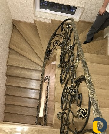 Дубовые лестницы