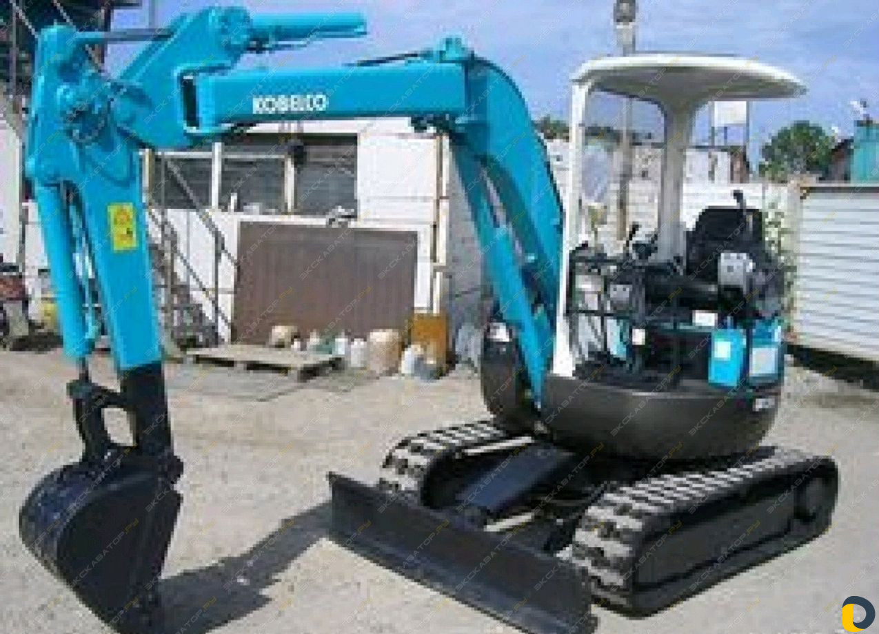Экскаватор Kobelco c оператором