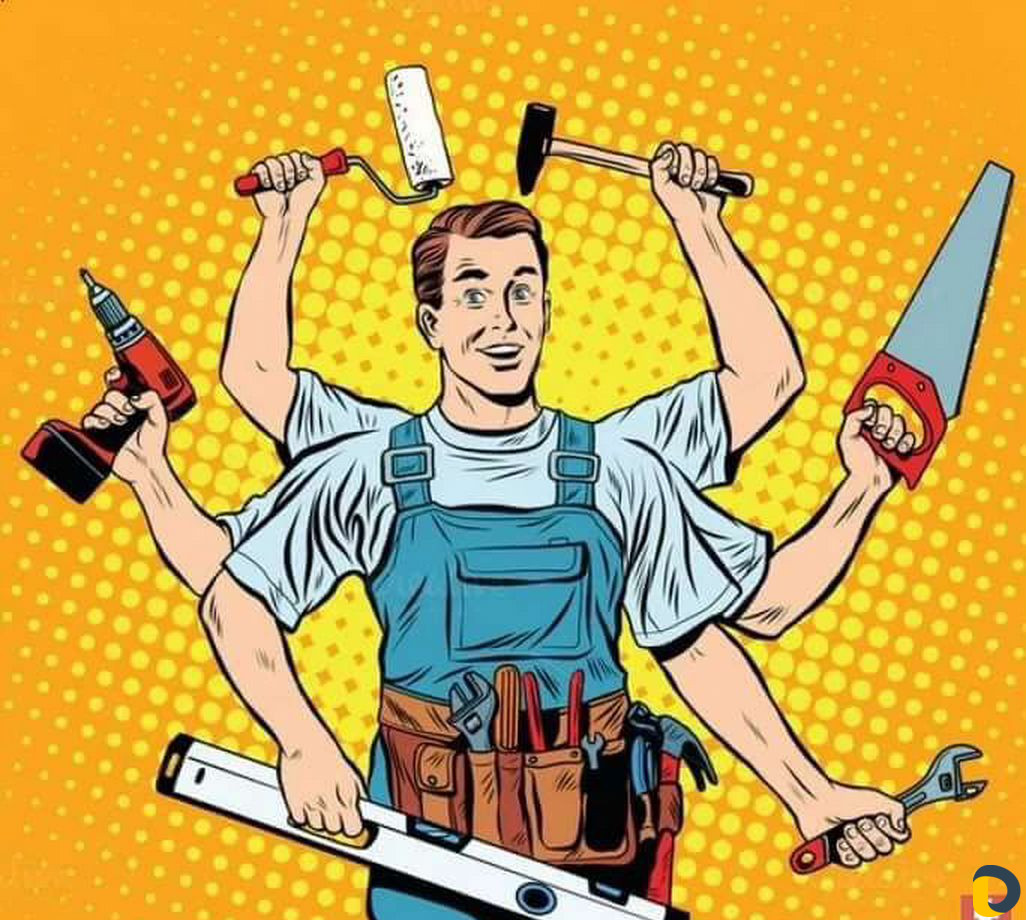 Электрик, сварщик,сантехник, слесарь и другие виды