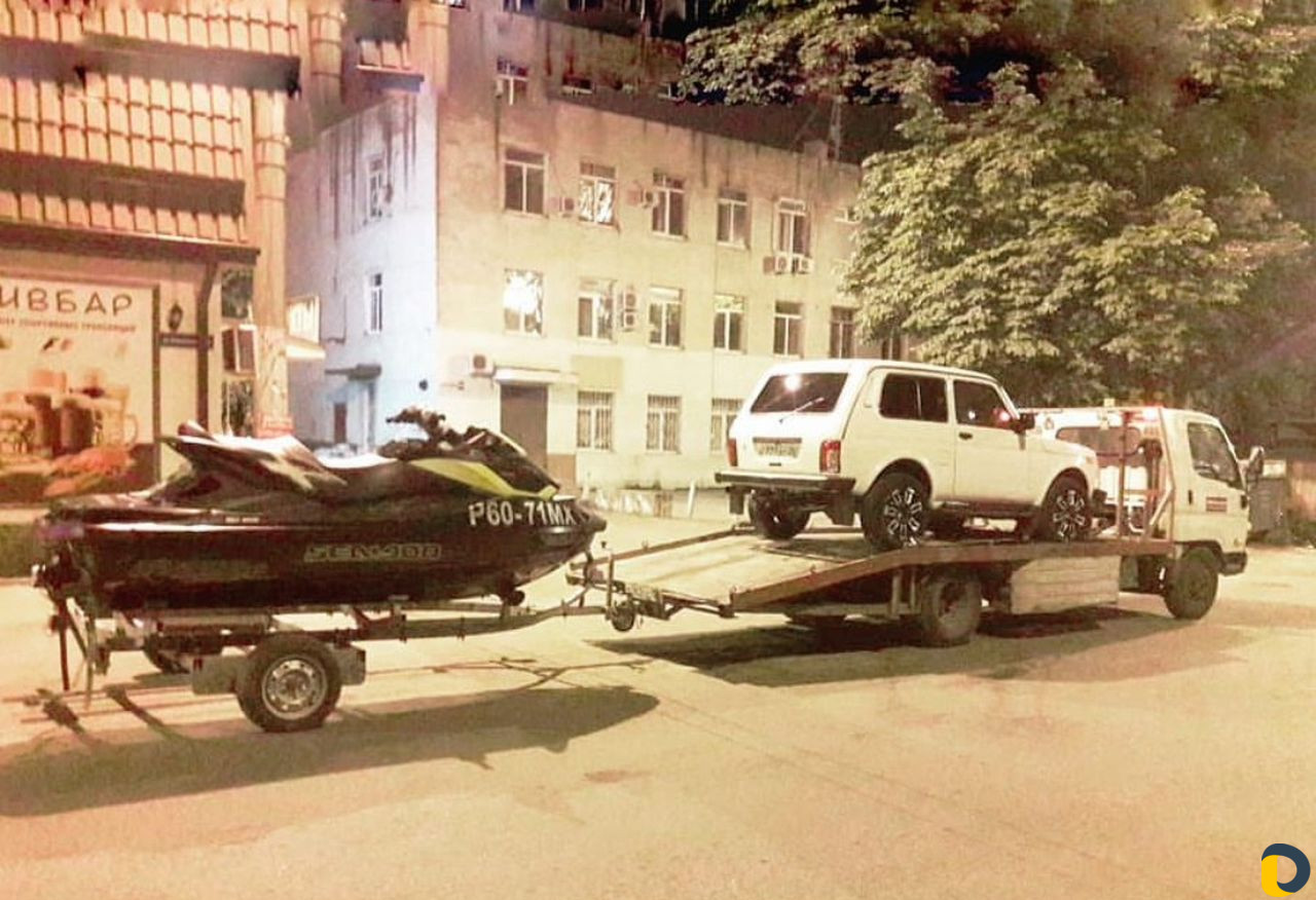 Эвакуатор с фаркопом
