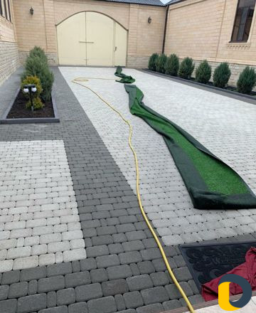 Евро укладка брусчатки