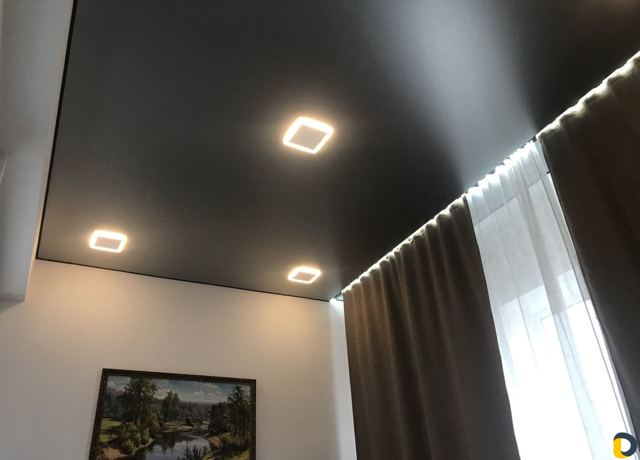 Фабрика натяжные потолки-линии световые-подсветки